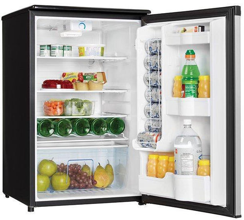 Danby - 20.6875 Inch 4.4 cu. ft Mini Fridge Refrigerator in Stainless