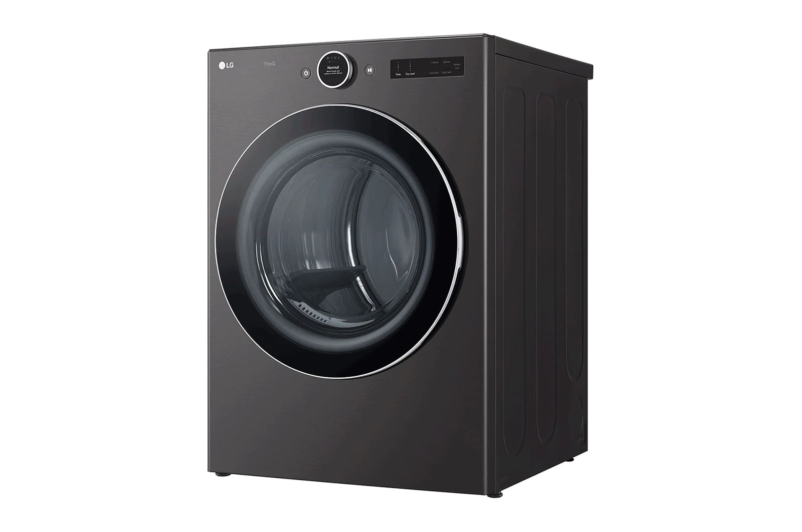 LG - 7.4 cu. Ft  Electric Dryer in Black Stainless - DLEX6700B