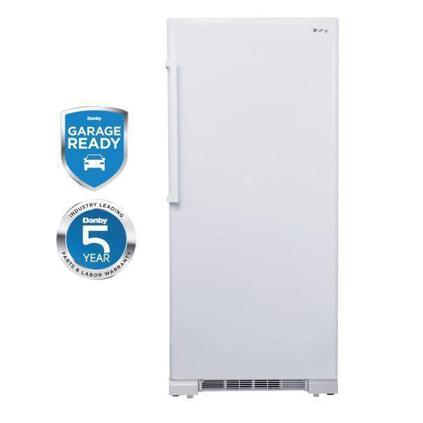 Danby - 16.7 cu. Ft Upright Freezer in White - DUF167A4WDD