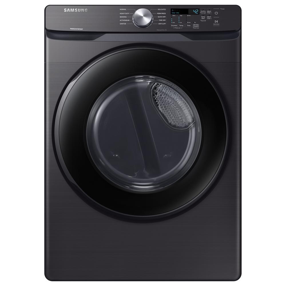 Black stainless samsung washer deals and dryer