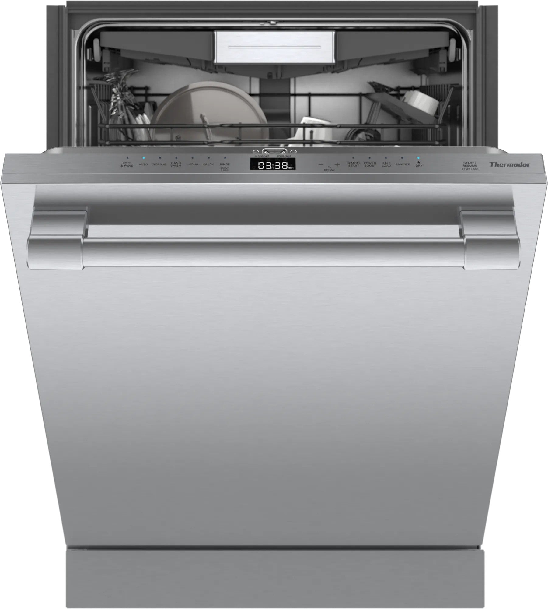 Thermador - 44 dBA Built In Dishwasher in Stainless - DWHD760CFP