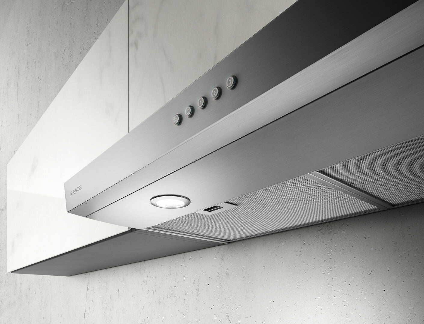 Elica - 36 Inch 300 CFM Under Cabinet Range Vent in Stainless - EAL336SS