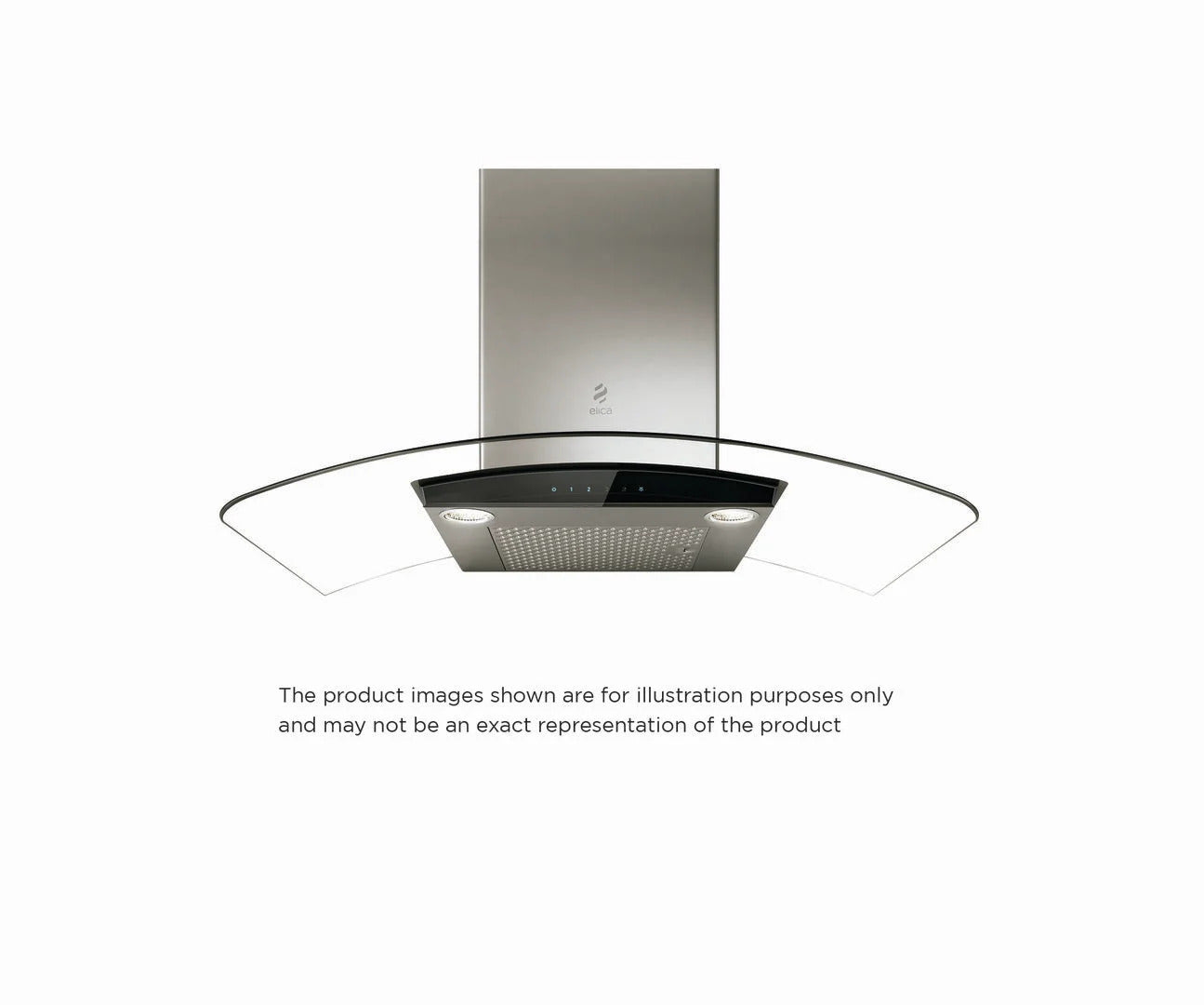 Elica - 36 Inch 600 CFM Wall Mount and Chimney Range Vent in Black Stainless - ECM636SS