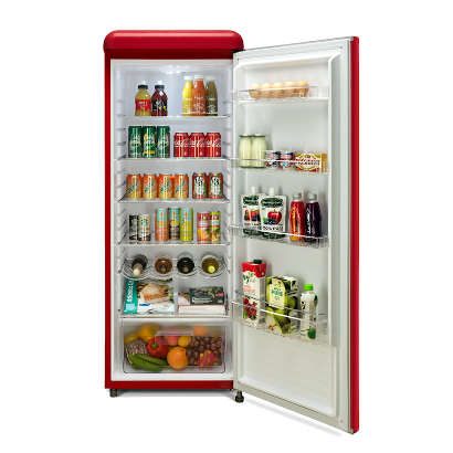 Epic - 21.5 Inch 9 cu. ft All Fridge Refrigerator in Red - ERAR88RED