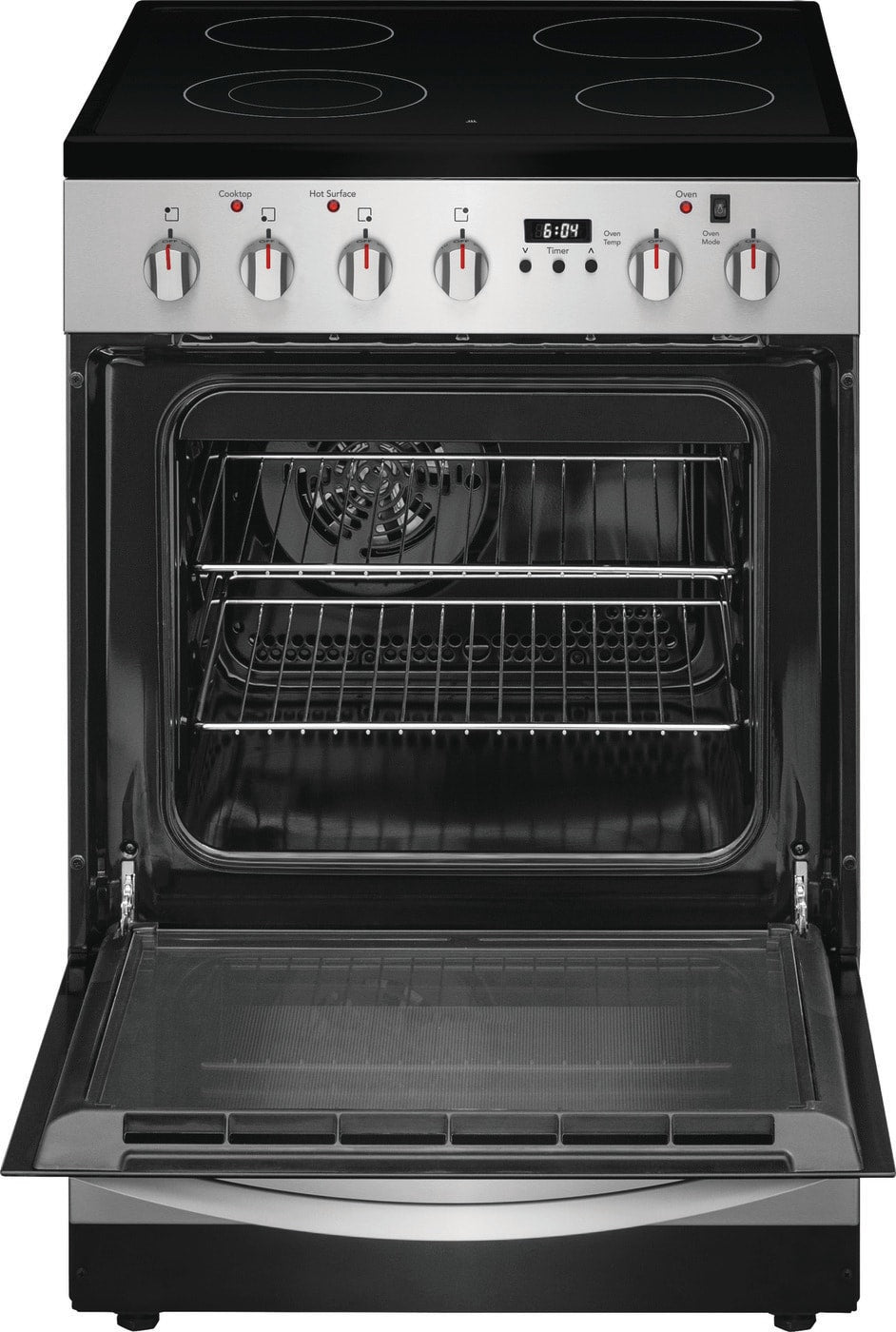 Frigidaire - 1.9 cu. ft  Electric Range in Stainless - FCFE242CAS