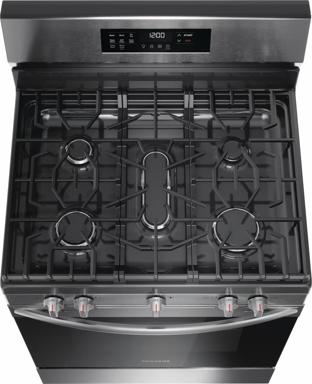 Frigidaire - 5.1 cu. ft  Gas Range in Stainless - FCRG3083AS