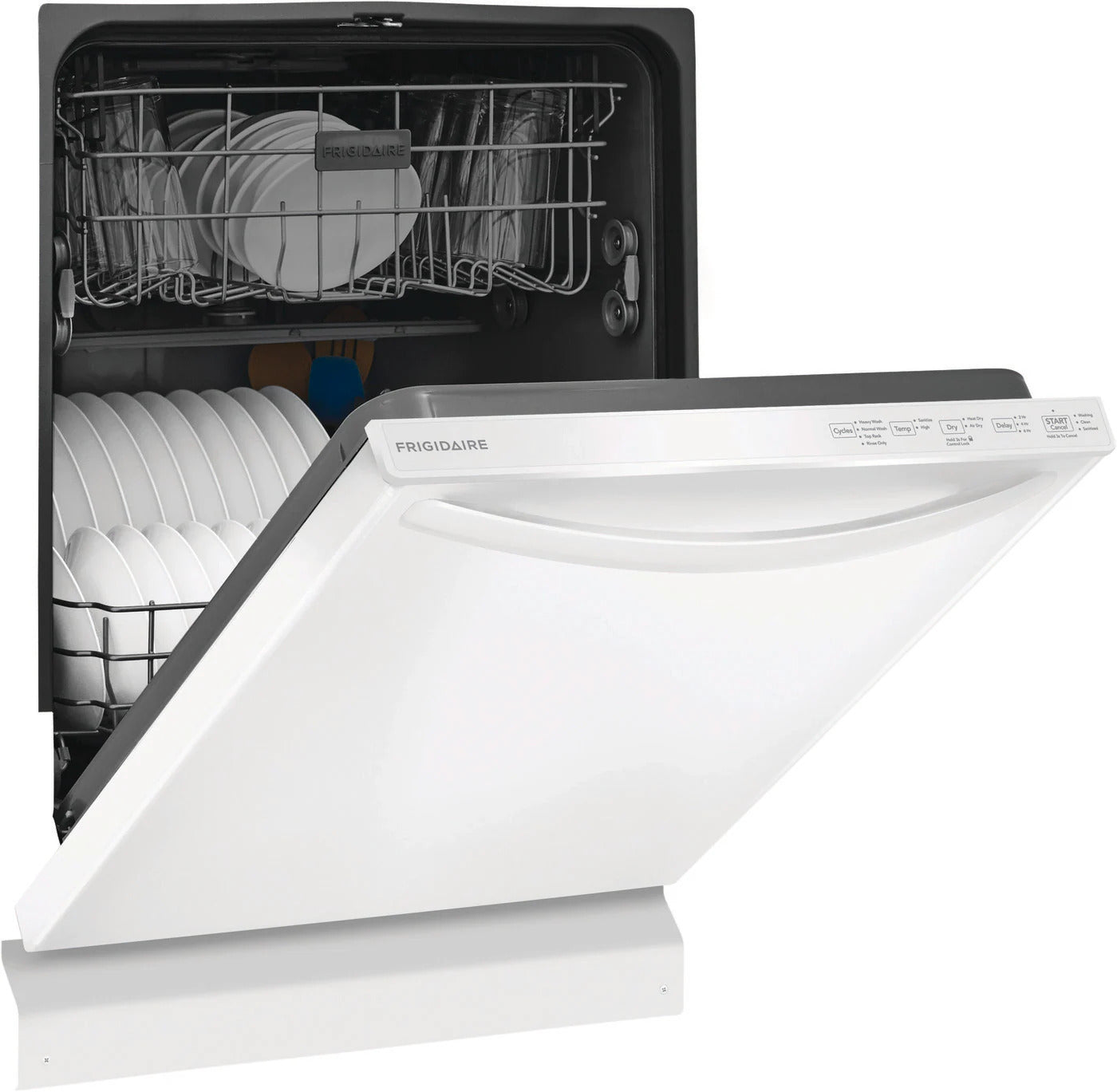 Frigidaire - 52 dBA Built In Dishwasher in White - FDPH4316AW