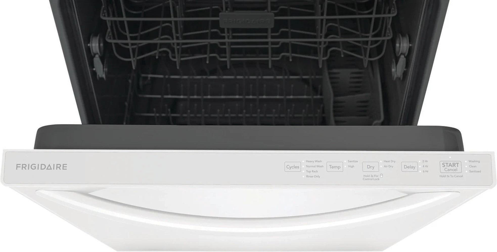 Frigidaire - 52 dBA Built In Dishwasher in White - FDPH4316AW