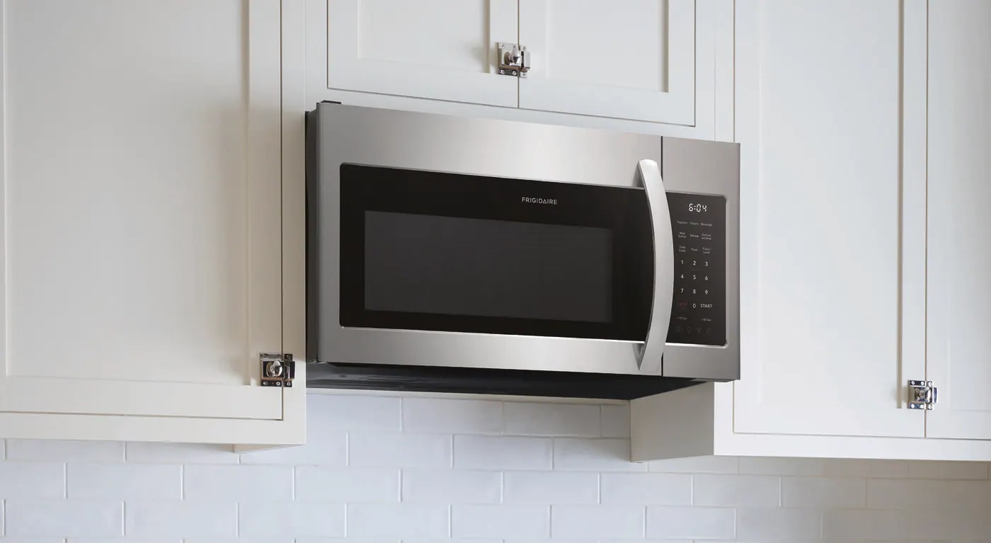 Frigidaire - 1.8 cu. Ft  Over the range Microwave in Stainless - FMOS1846BS