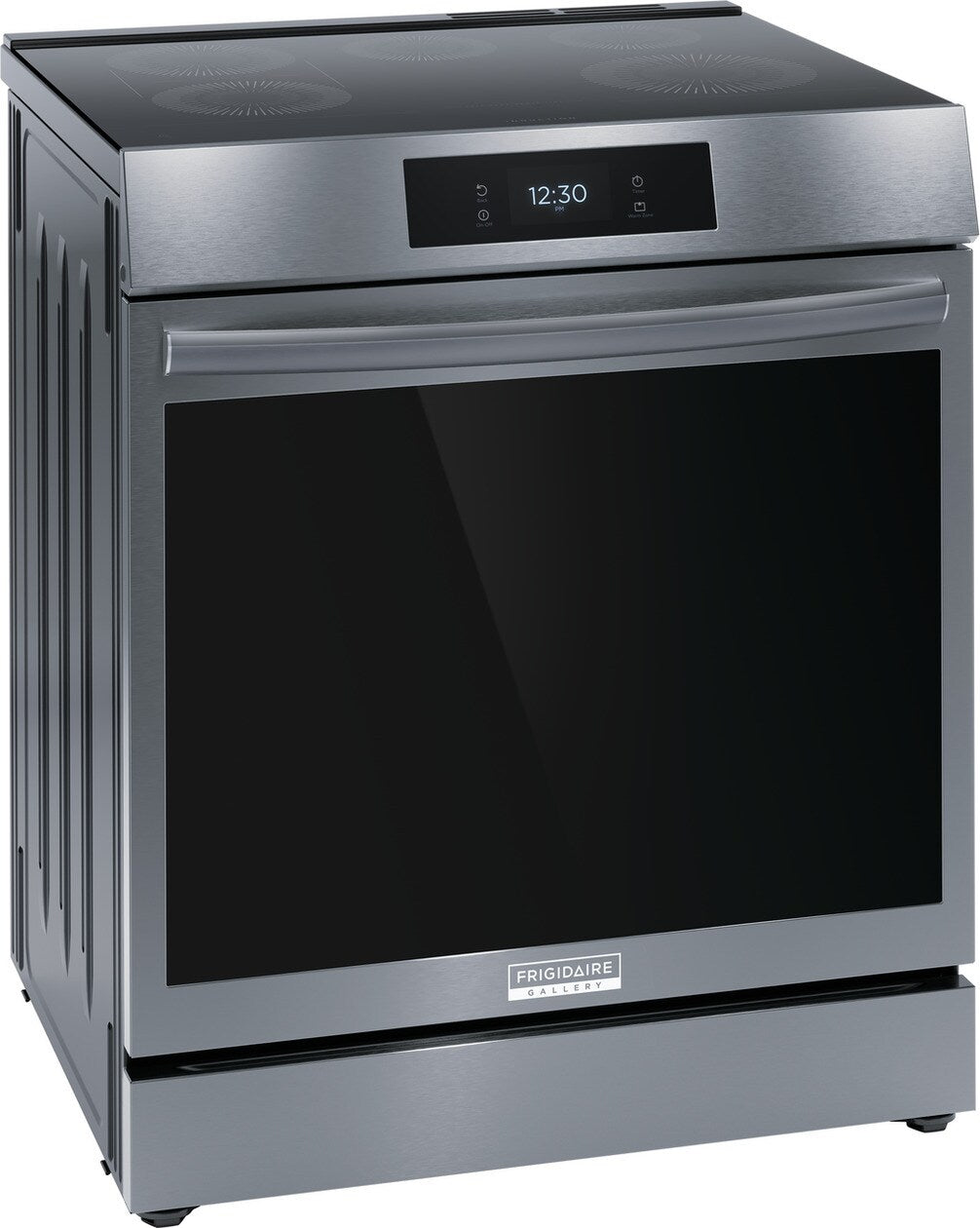 Frigidaire Gallery - 6.2 cu. ft  Induction Range in Black Stainless - GCFI306CBD