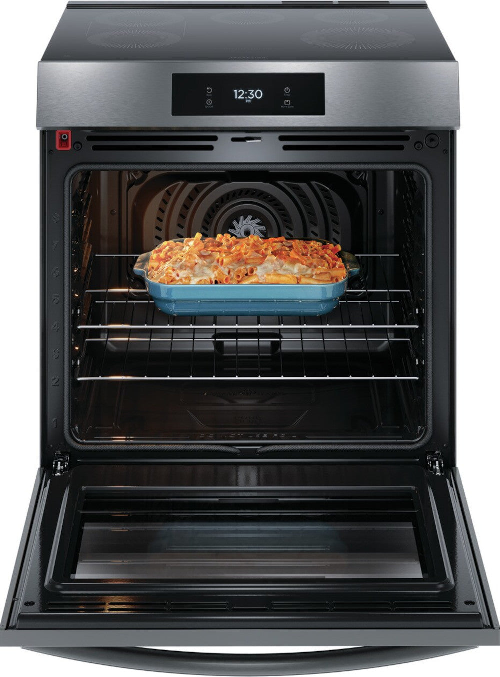 Frigidaire Gallery - 6.2 cu. ft  Induction Range in Black Stainless - GCFI306CBD