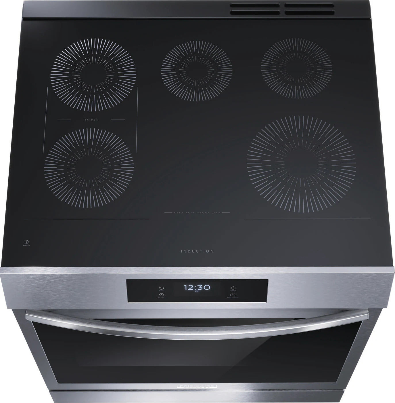 Frigidaire Gallery - 6.2 cu. ft  Induction Range in Stainless Steel - GCFI306CBF