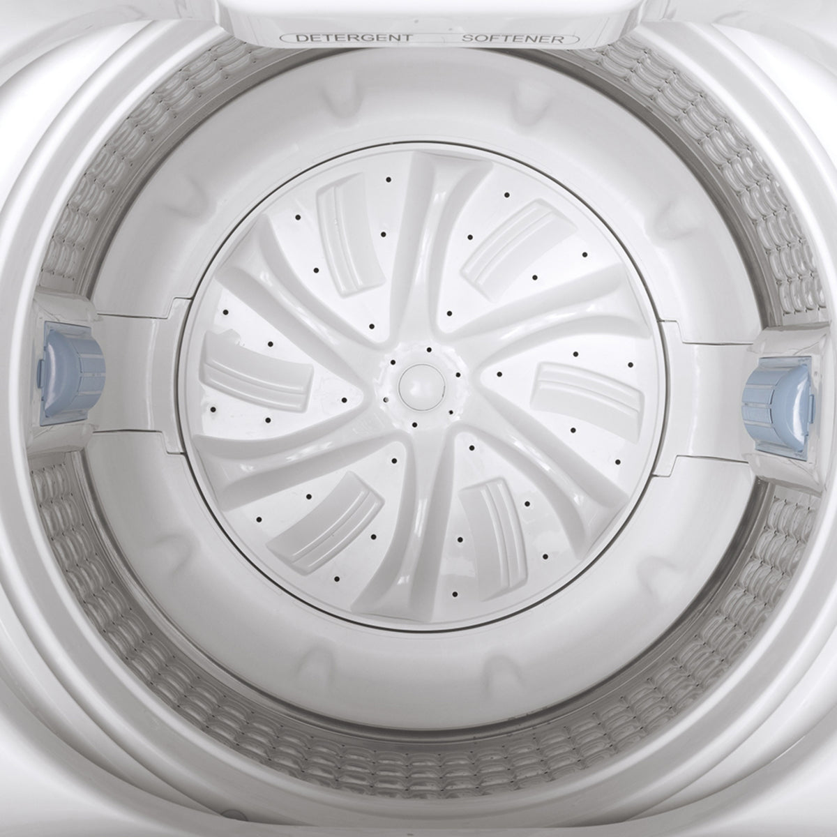 GE - 3.3 cu. Ft  Top Load Washer in White - GNW128SSMWW