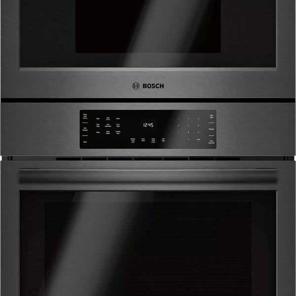 Bosch 6.2 cu. ft Combination Wall Oven in Black Stainless HBL8743U