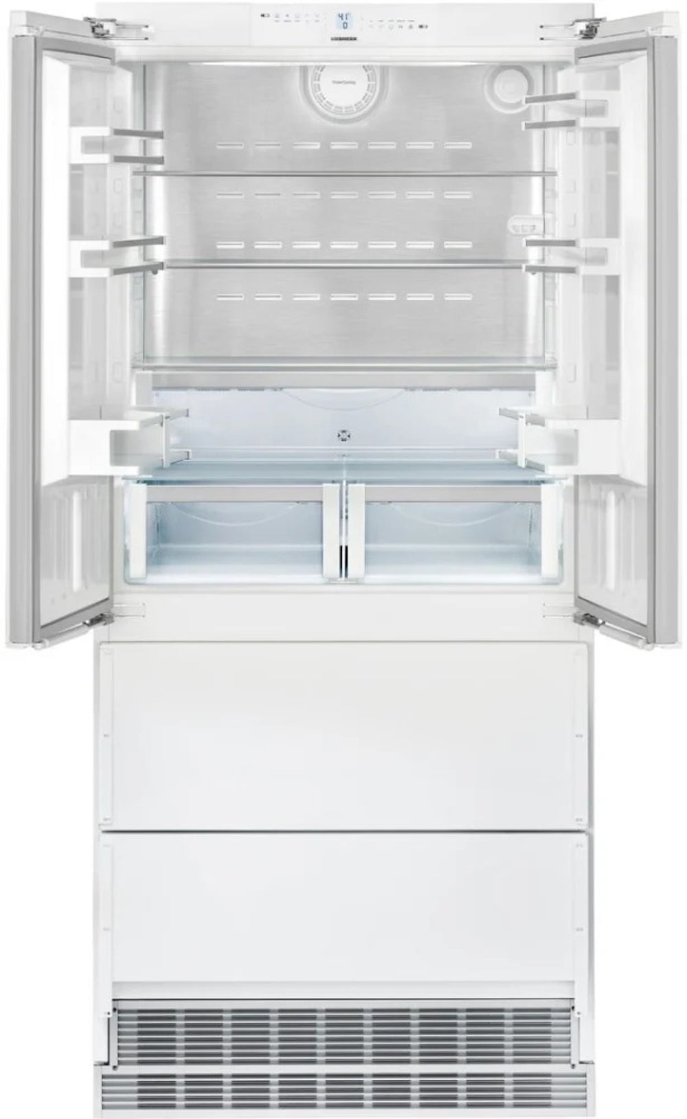 Liebherr - 36 Inch 19.5 cu. ft French Door Refrigerator in Panel Ready - HC2092