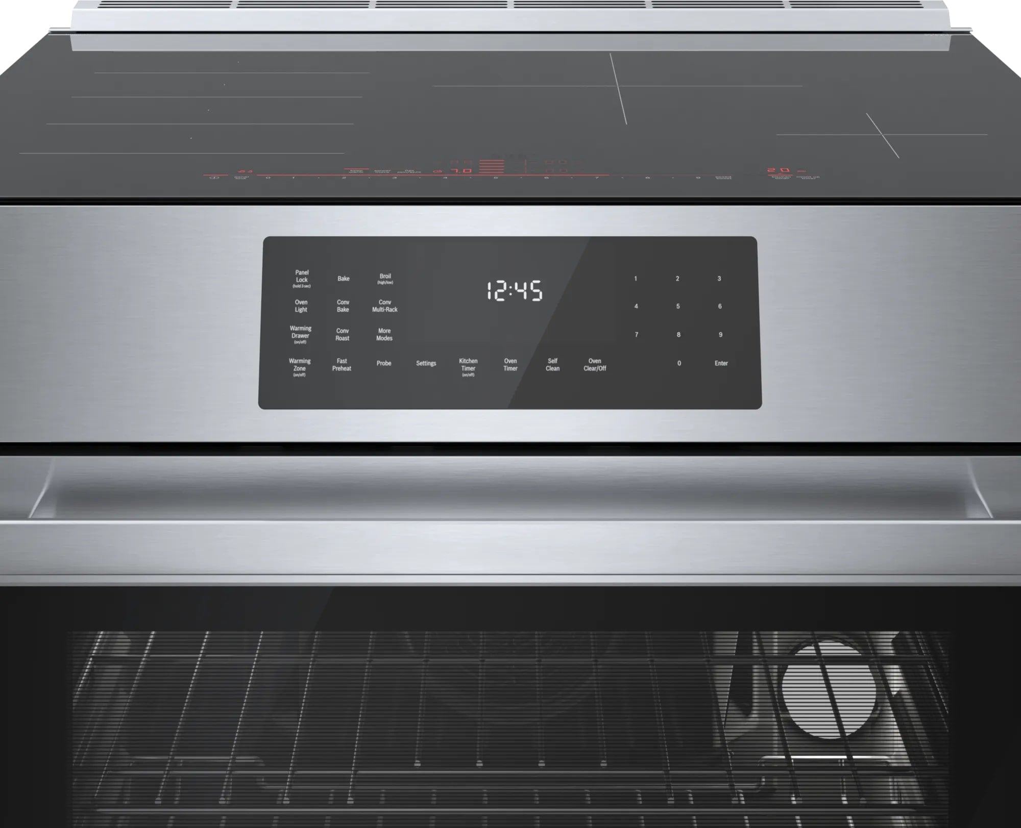 Bosch 4.6 cu. ft Induction Range in Stainless HIIP057C