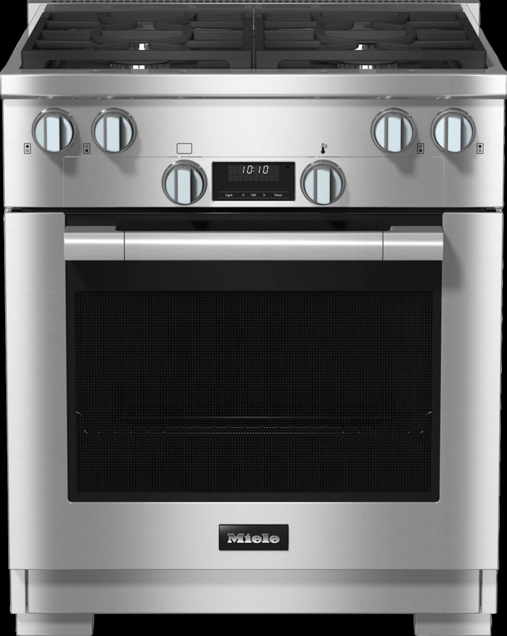 Miele - 5 cu. ft  Gas Range in Stainless - HR 1124-3 G AG