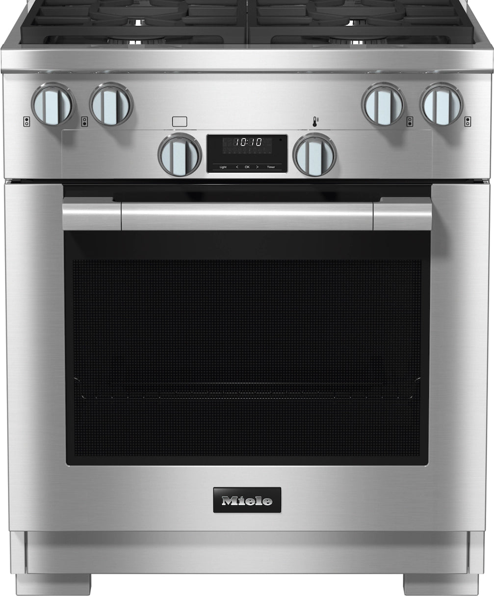 Miele - 5 cu. ft  Gas Range in Stainless - HR 1724-3 G DF