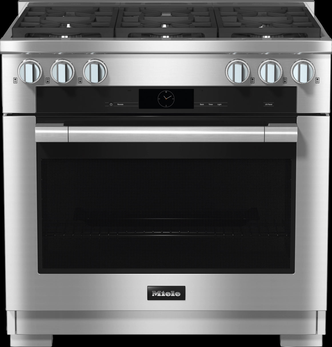 Miele 5.8 cu. ft Gas Range in Stainless HR 19343 G DF