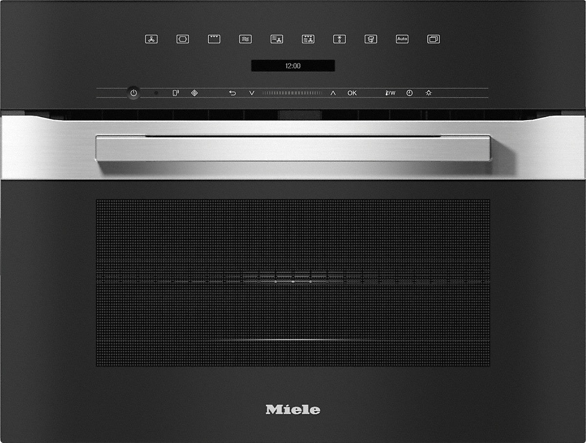 Miele - 1.52 cu. ft Speed Wall Oven in Stainless - H 7240 BM