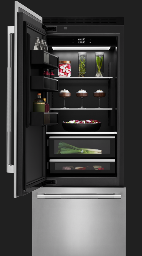 JennAir - 29.88 Inch 16.3 cu. ft Built In / Integrated Refrigerator in Panel Ready - JBBFL30NMX