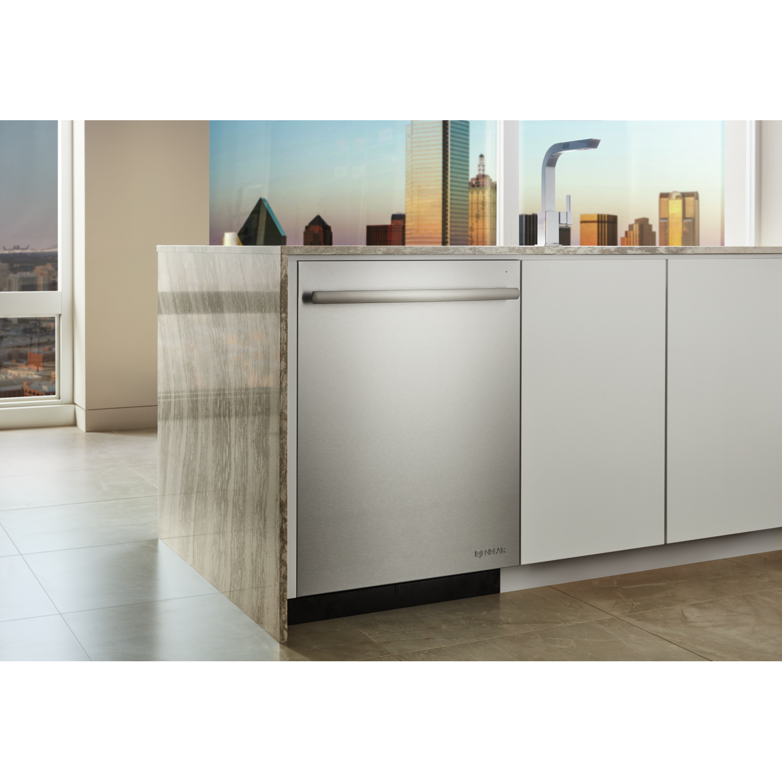 JennAir - 38 dBA Built In Dishwasher in Stainless - JDTSS244GS