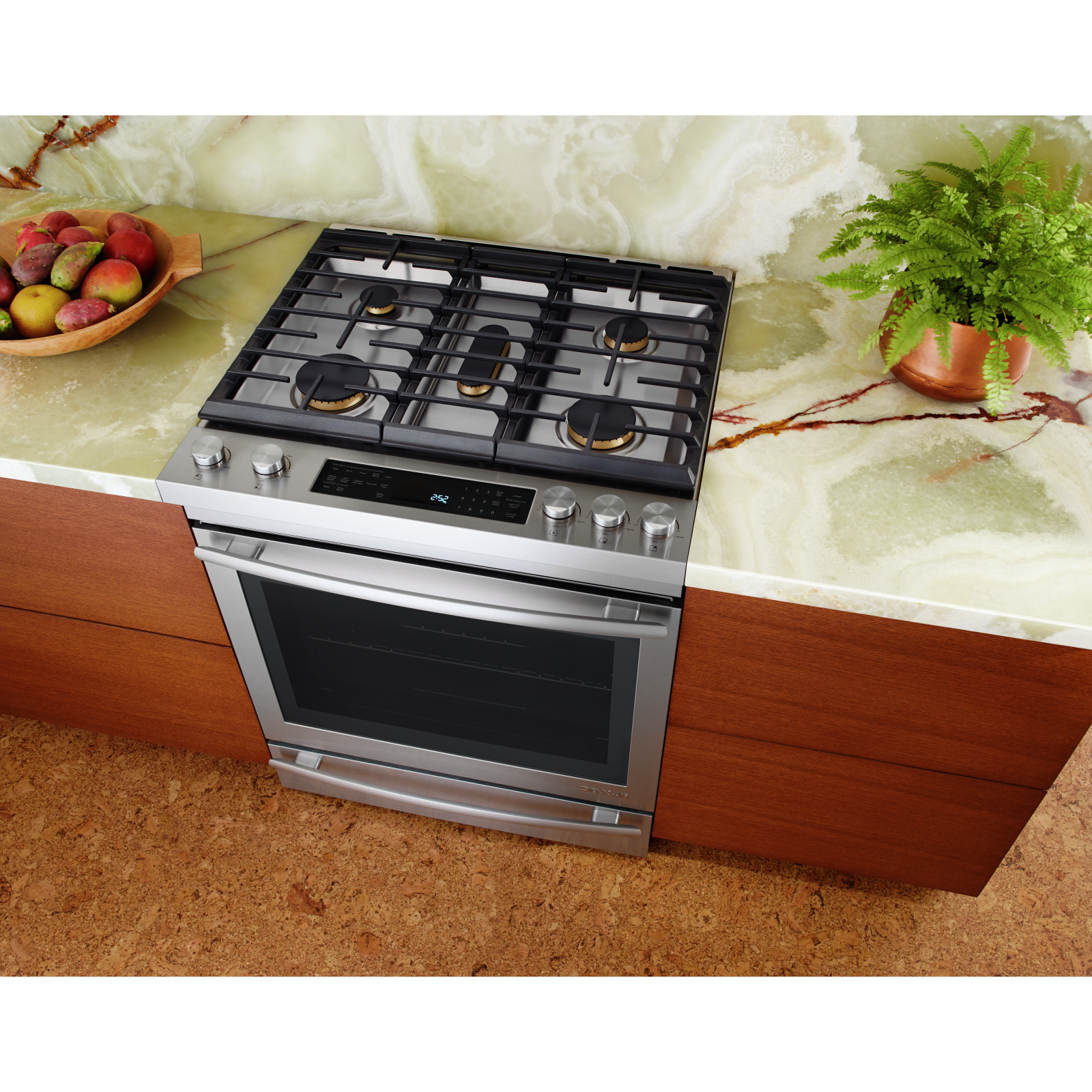 JennAir - 5.8 cu. ft  Gas Range in Stainless - JGS1450FS