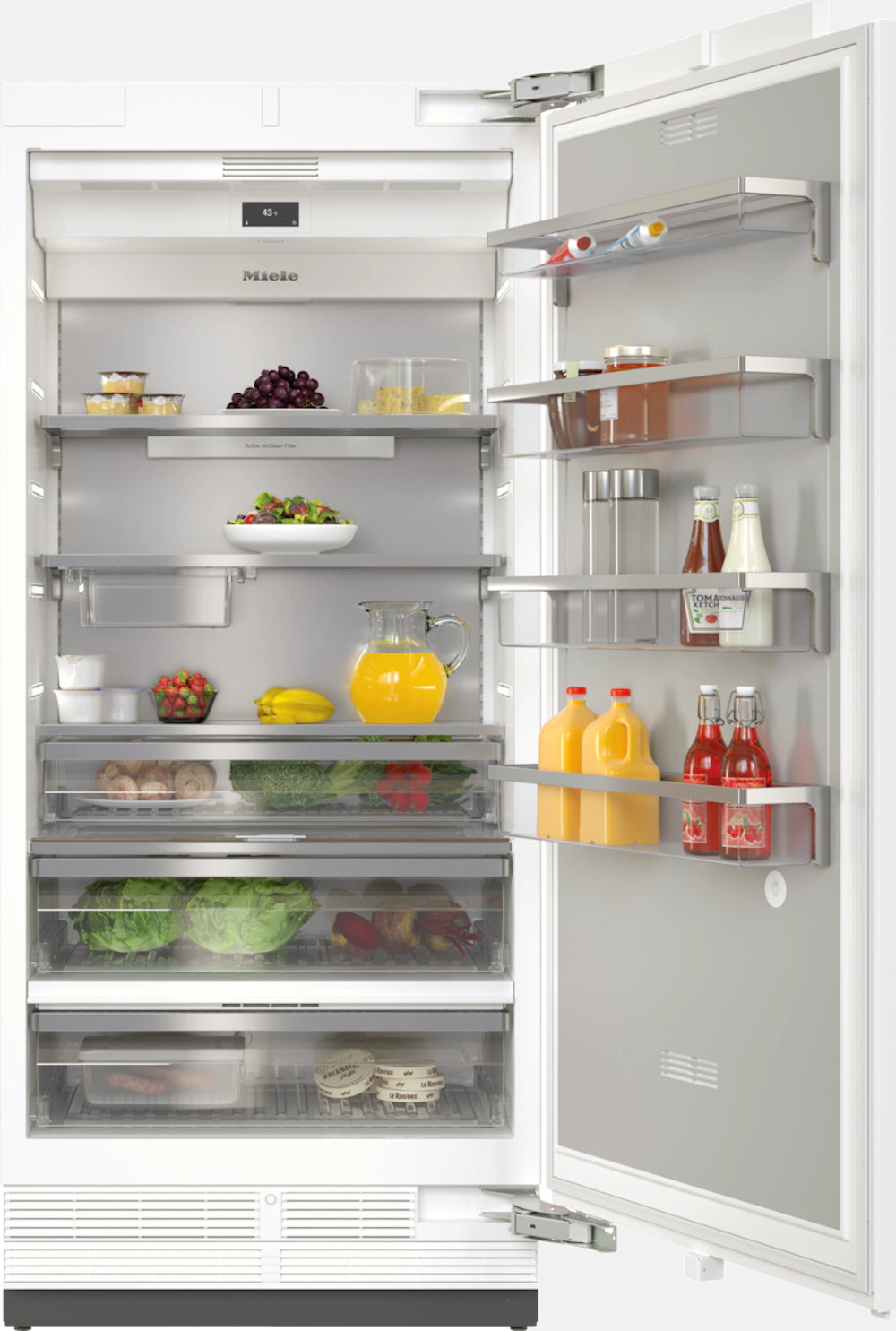 Miele - 35.8 Inch 20.5 cu. ft Built In / Integrated Refrigerator in Panel Ready - K2902VI