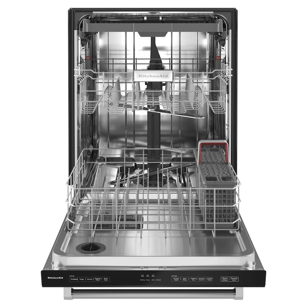 KitchenAid - 39 dBA Built In Dishwasher in Black - KDTE204KBL