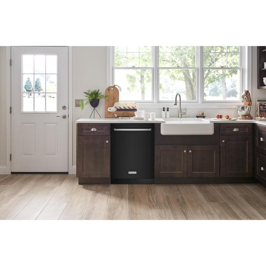 KitchenAid - 39 dBA Built In Dishwasher in Black - KDTE204KBL