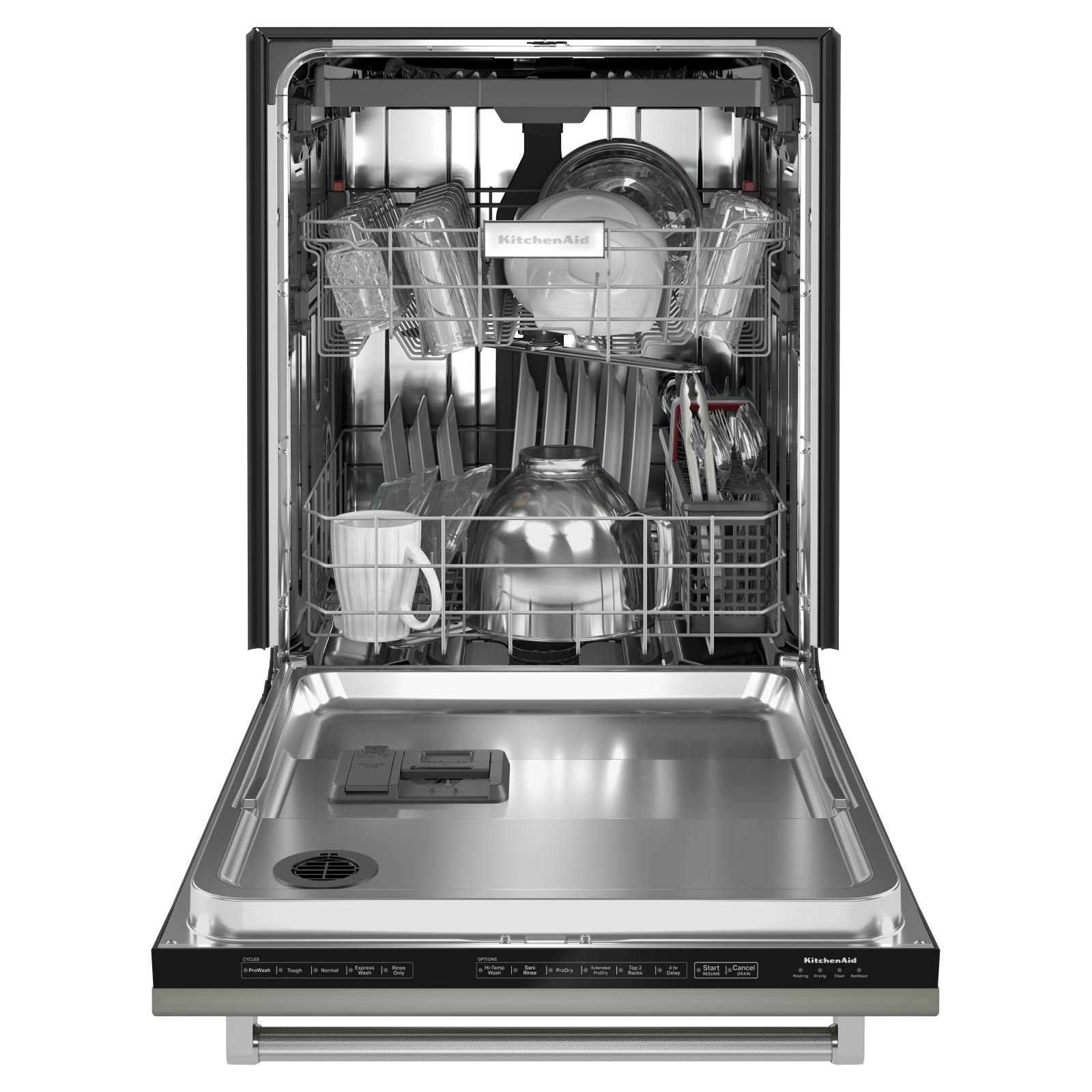 KitchenAid - 39 dBA Built In Dishwasher in Panel Ready - KDTE304LPA