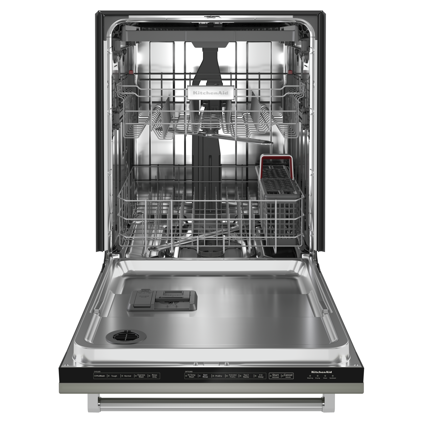 KitchenAid - 39 dBA Built In Dishwasher in Panel Ready - KDTE304LPA