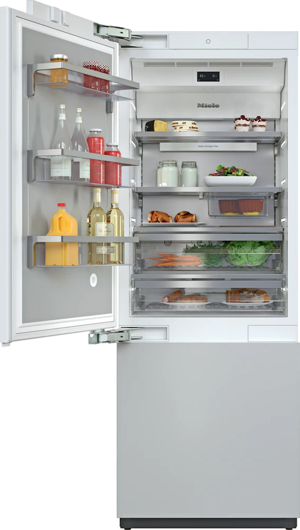 Miele - 29.9 Inch 15.96 cu. ft Built In / Integrated Refrigerator in Panel Ready - KF 2812 VI