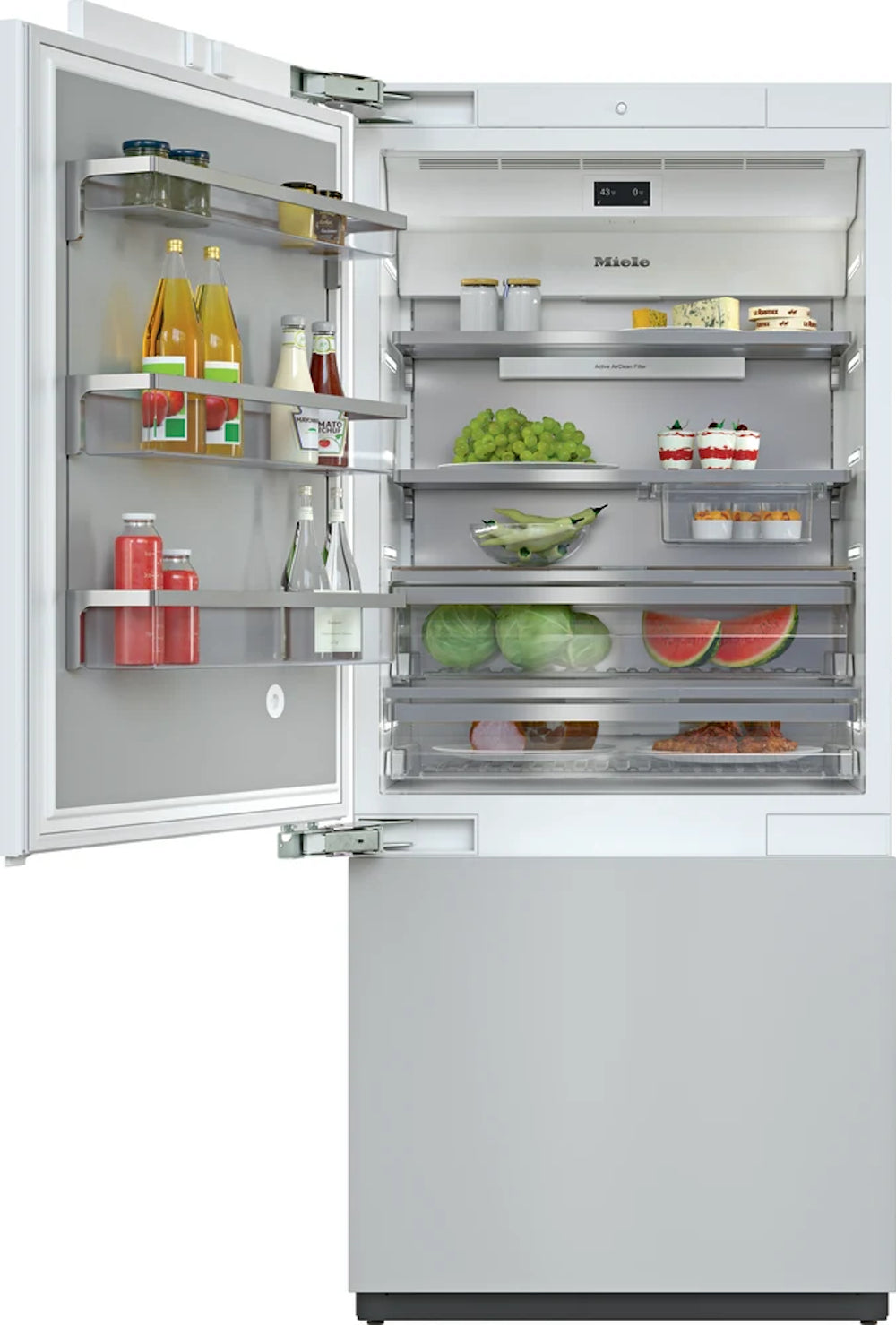 Miele - 29.9 Inch 19.56 cu. ft Built In / Integrated Refrigerator in Panel Ready - KF 2912 VI