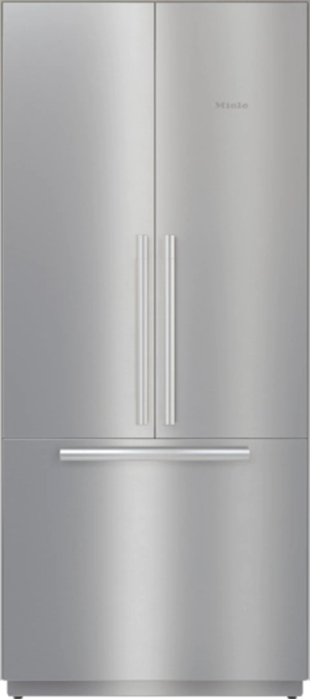 Miele - 35.75 Inch 19.42 cu. ft French Door Refrigerator in Stainless - KF2982SF