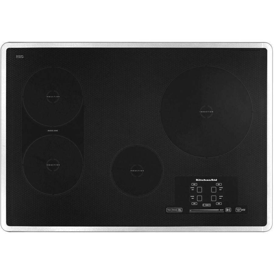 KitchenAid - 30 inch wide Induction Cooktop in Stainless - KICU509XSS