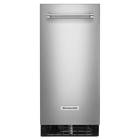 KitchenAid - 14.875 Inch 15 cu. ft Ice Maker Refrigerator in Stainless - KUIX335HPS