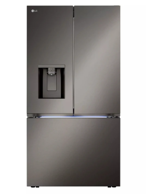 LG - 36 Inch 25.5 cu. ft French Door Refrigerator in Black Stainless - LRYXC2606D