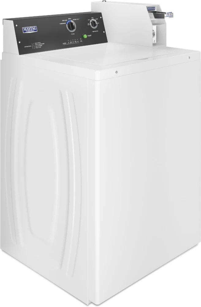 Maytag - 3.27 cu. Ft  Top Load Commercial Washer in White - MAT20CSAWW