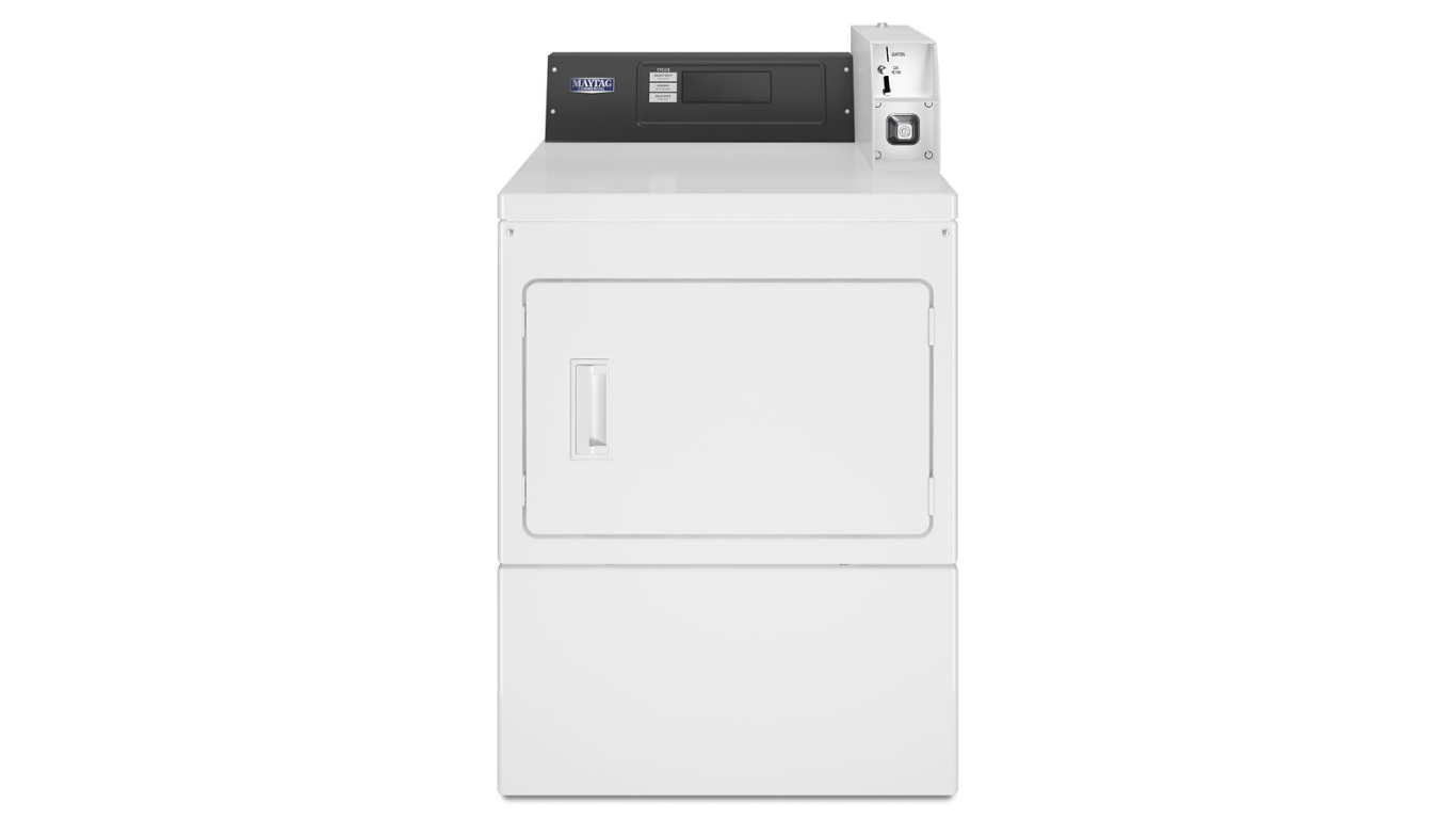 Maytag - 7.4 cu. Ft  Electric Dryer in White - MDE20CSAZW-2