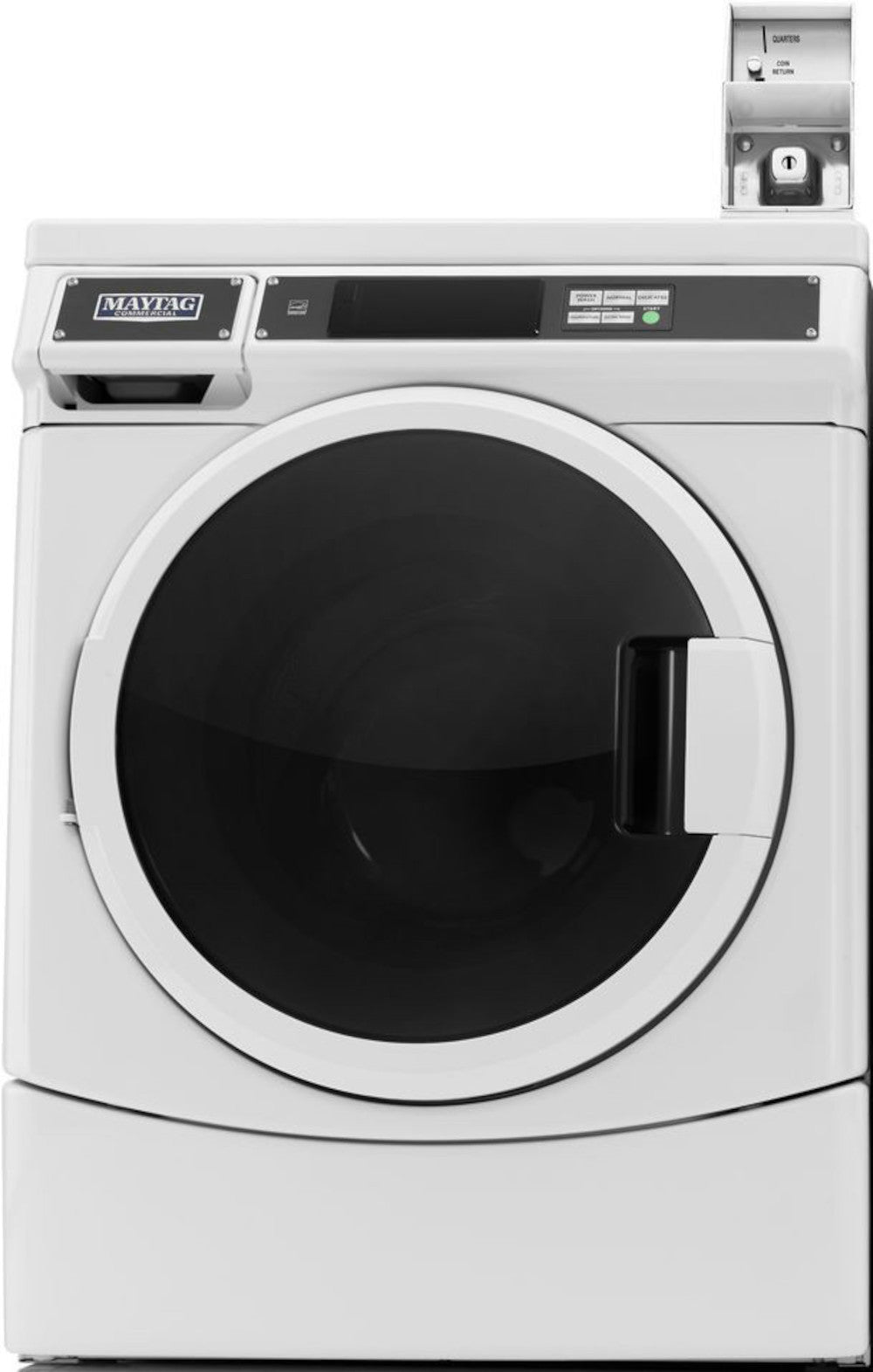 Maytag - 3.1 cu. Ft  Front Load Washer in White - MHN33PDCXW