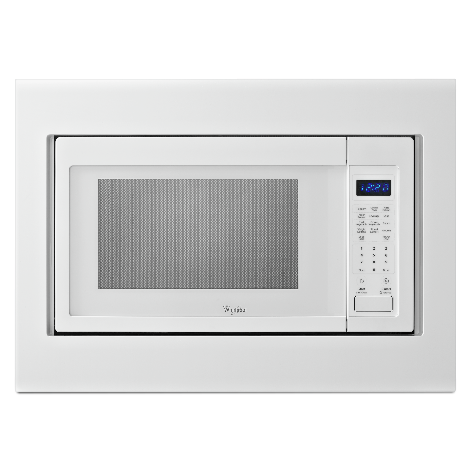 Whirlpool 30 inch Microwave Trim Kit Accessory in White MK2160AW