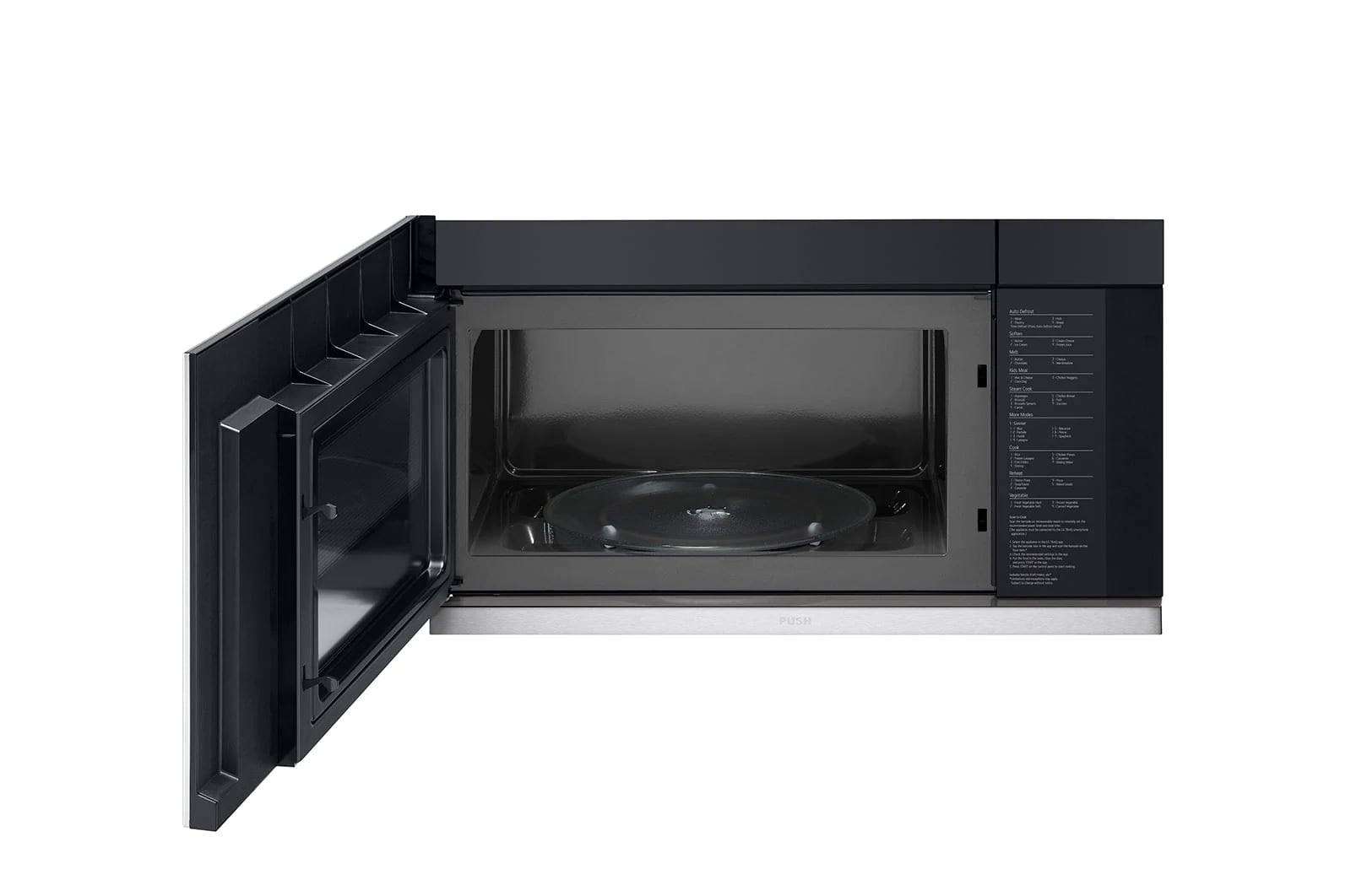 LG - 2.1 cu. Ft  Over the range Microwave in Stainless - MVEL2137F