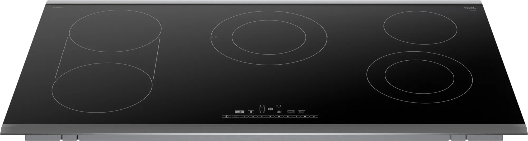 Bosch 37 inch wide Electric Cooktop in Black NET8669SUC