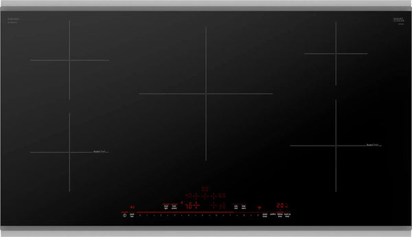 Bosch 37 inch wide Induction Cooktop in Black NIT8660SUC