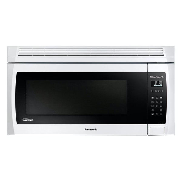 panasonic over the range microwave white