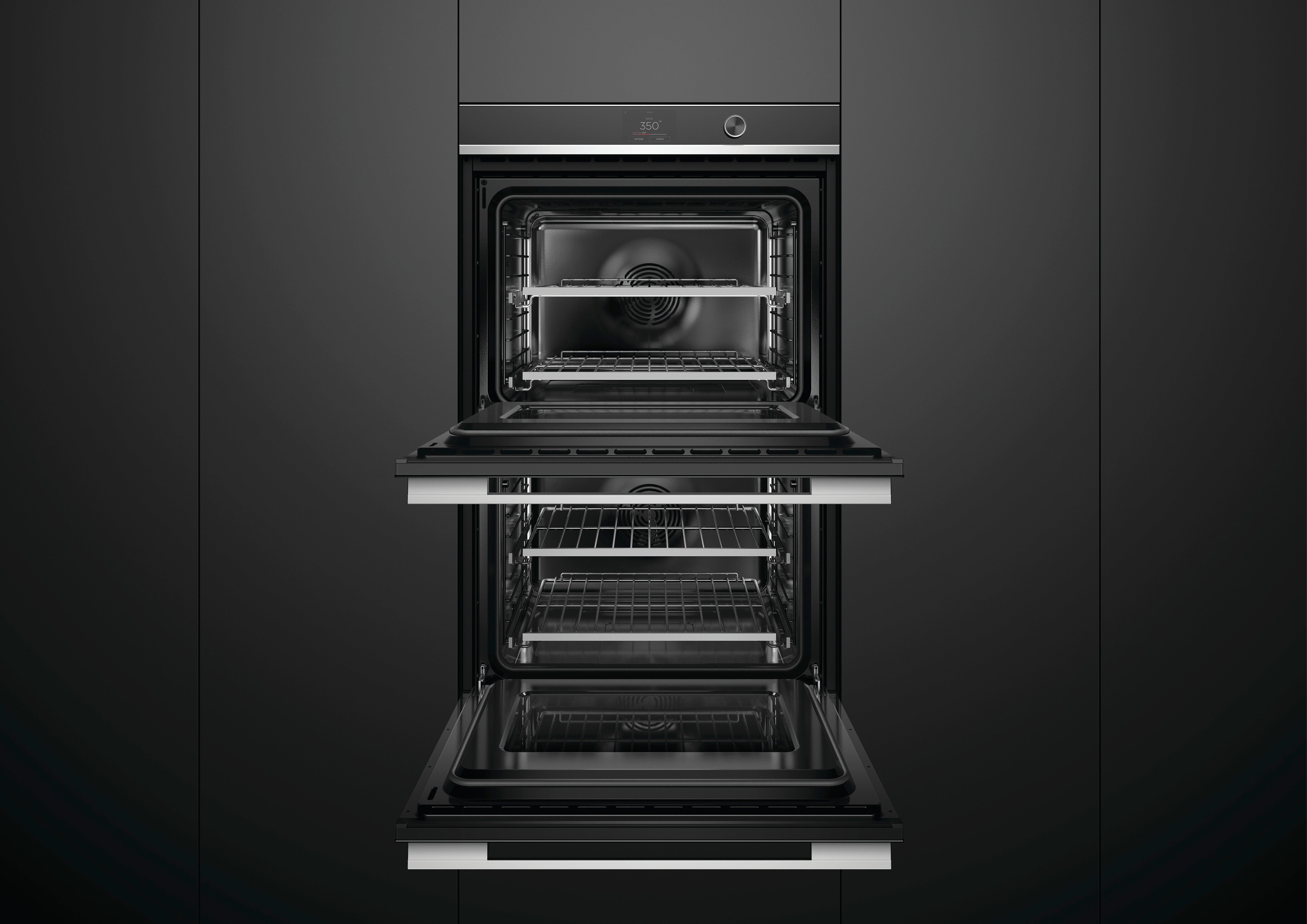 Fisher & Paykel - 8.2 cu. ft Double Wall Oven in Stainless - OB30DDPTDX2