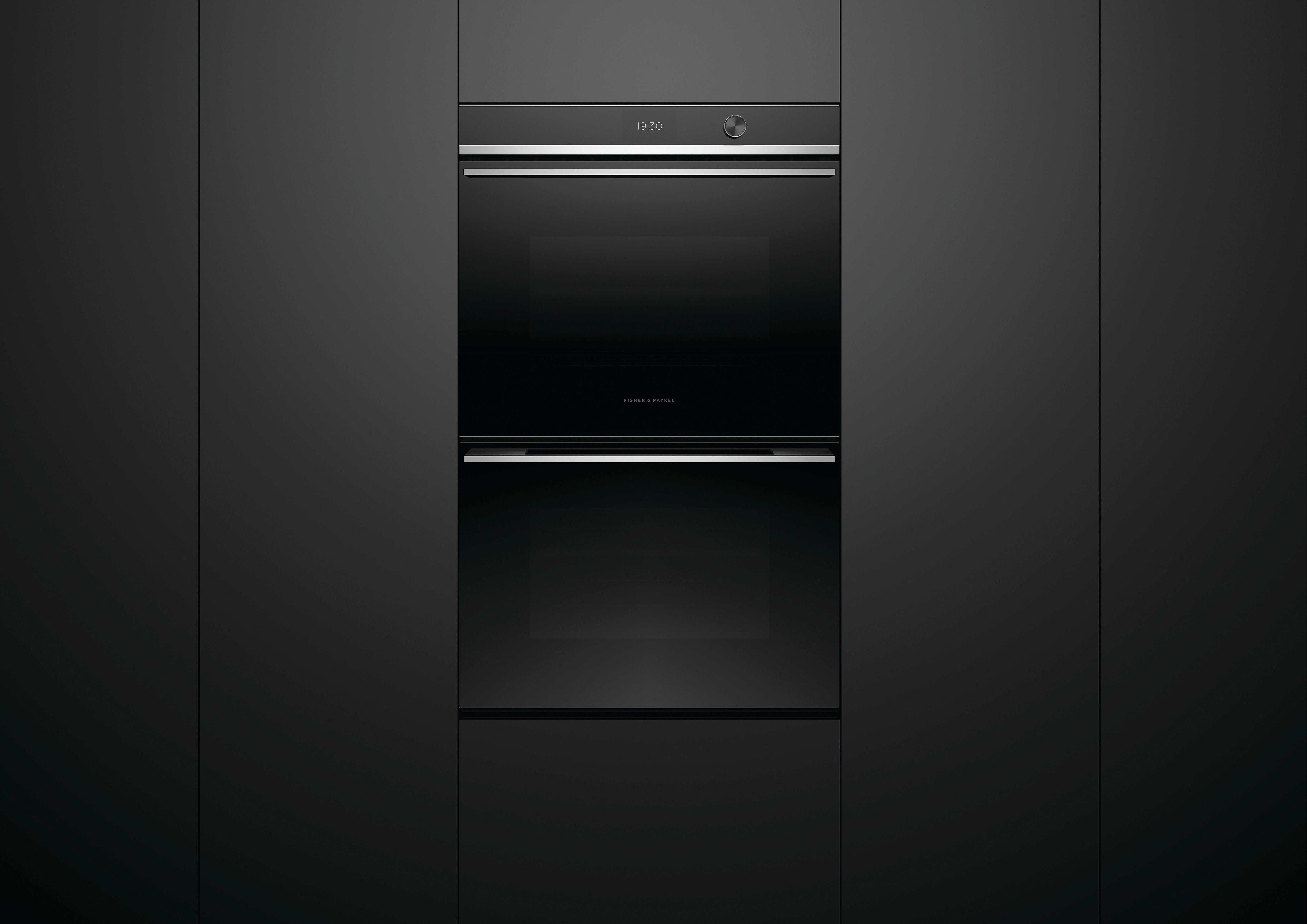 Fisher & Paykel - 8.2 cu. ft Double Wall Oven in Stainless - OB30DDPTDX2