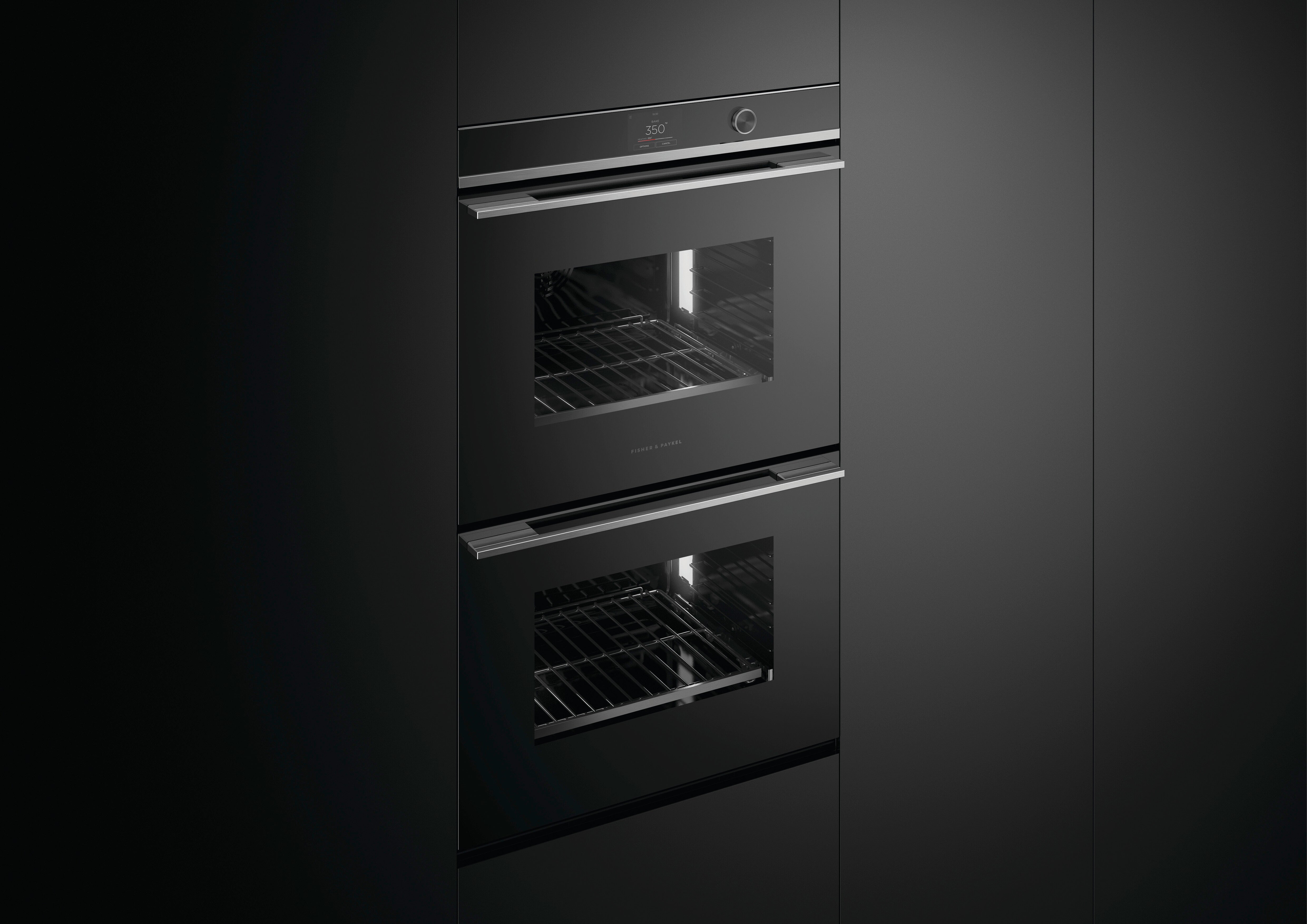 Fisher & Paykel - 8.2 cu. ft Double Wall Oven in Stainless - OB30DDPTDX2