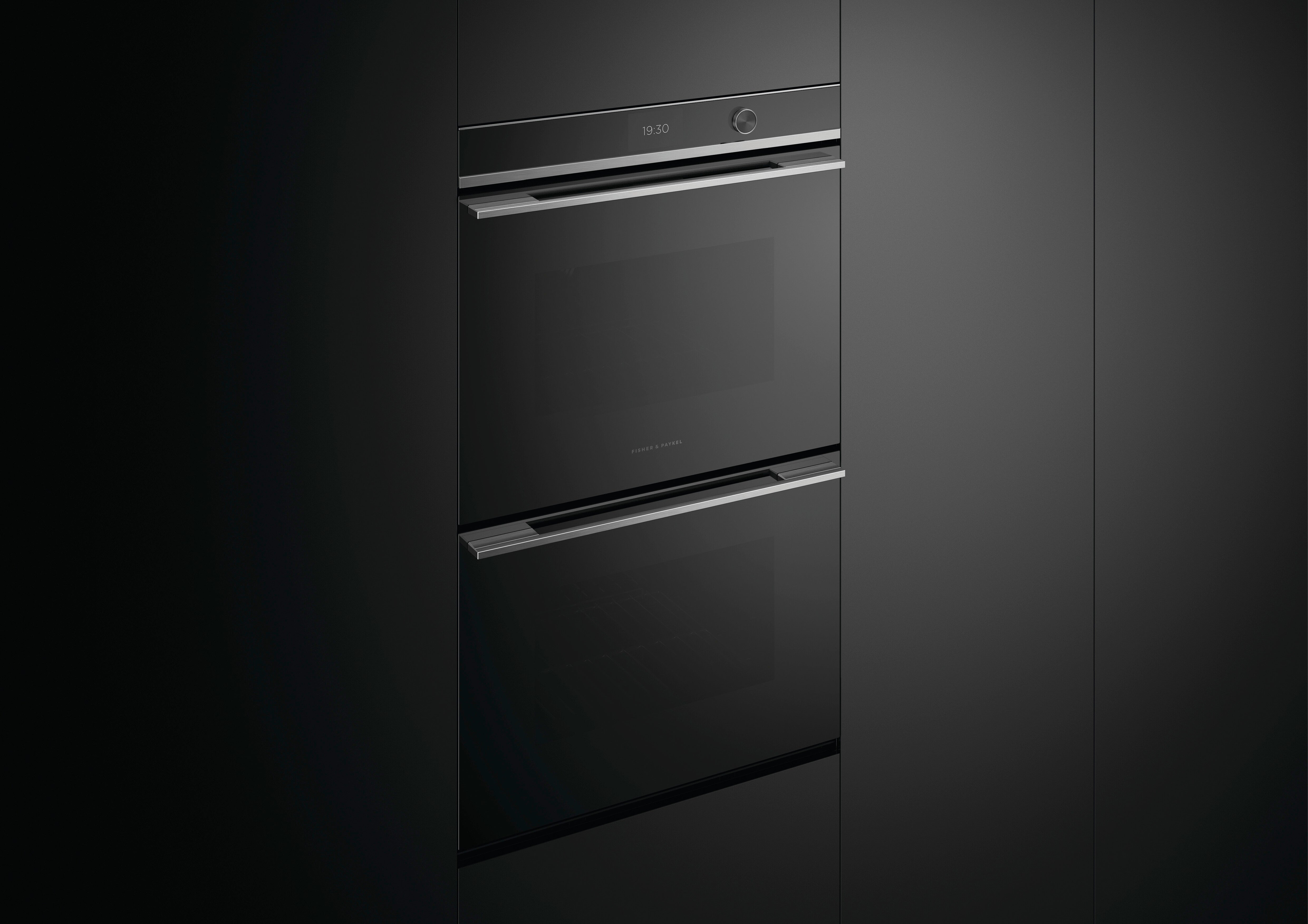 Fisher & Paykel - 8.2 cu. ft Double Wall Oven in Stainless - OB30DDPTDX2